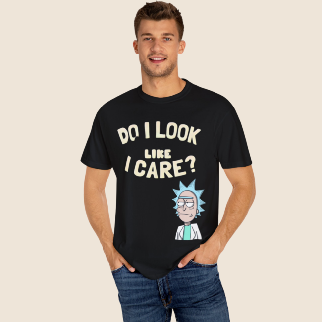 Do I look I care T-shirt - Image 4