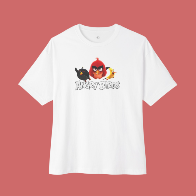 Angry Birds 3.0 Dropshoulder T-shirt - Image 2