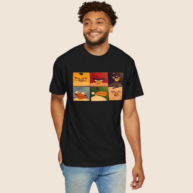 Angry Birds 1.0 T-shirt - Image 2